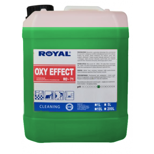Mocno zapachowy płyn do mycia Oxy Effect konwalia 5 L